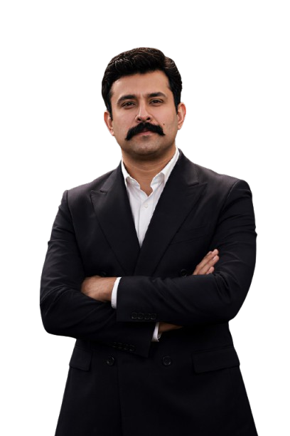 Placeholder photo — swap for Khursond Javaid's headshot