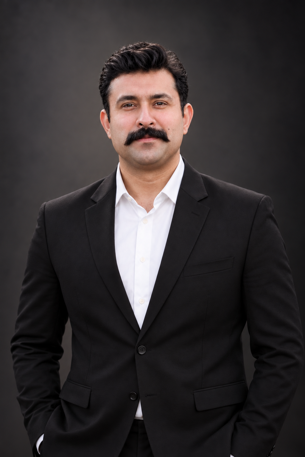 Placeholder photo — swap for Khursond Javaid's headshot